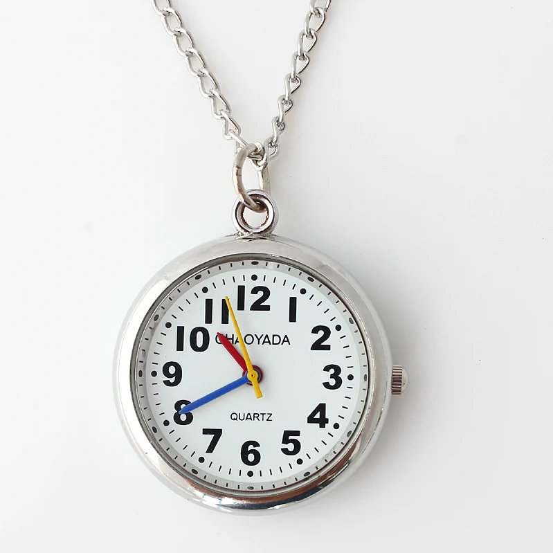 Новое поступление высокого качества карманные часы ожерелье кварцовые часы-кулон с подарочной сумкой GL56 дети мужчины цепи часы