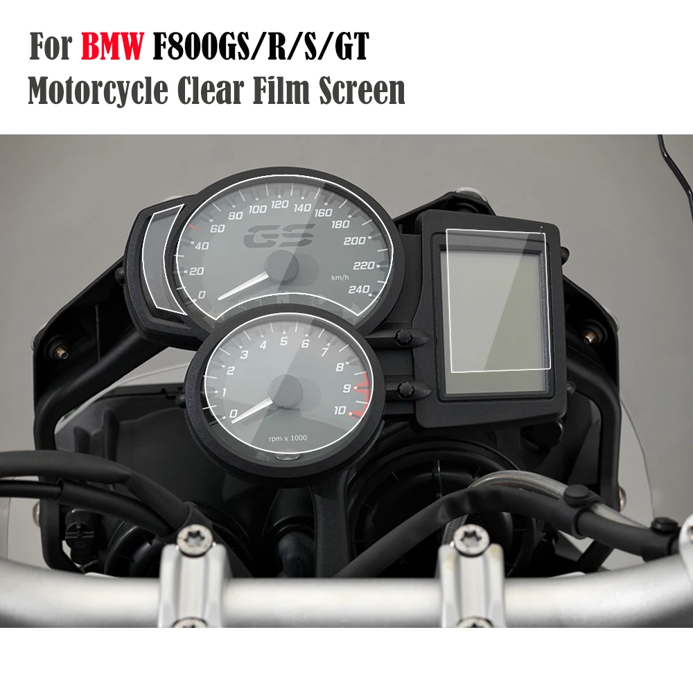 

KEMiMOTO For BMW F800GS F800 R S GT Cluster Scratch Protection Film Screen Protector Motorcycle Accessories