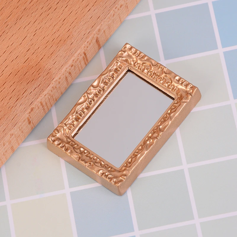 Dolls house bedroom mirror