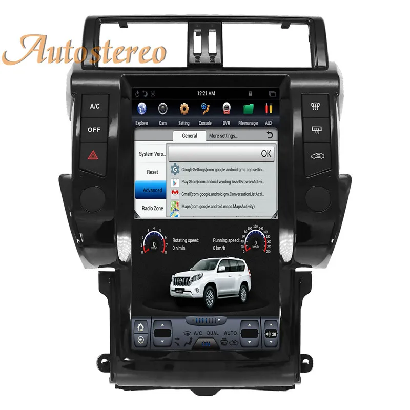 Excellent Android 9 vertical screen Car GPS Navigation For TOYOTA Land Cruiser Prado 150 2014-2017 head unit multimedia No car DVD Player 16 Excellent Android 9 vertical screen Car GPS Navigation For TOYOTA Land Cruiser Prado 150 2014-2017 head unit multimedia No car DVD Player 16