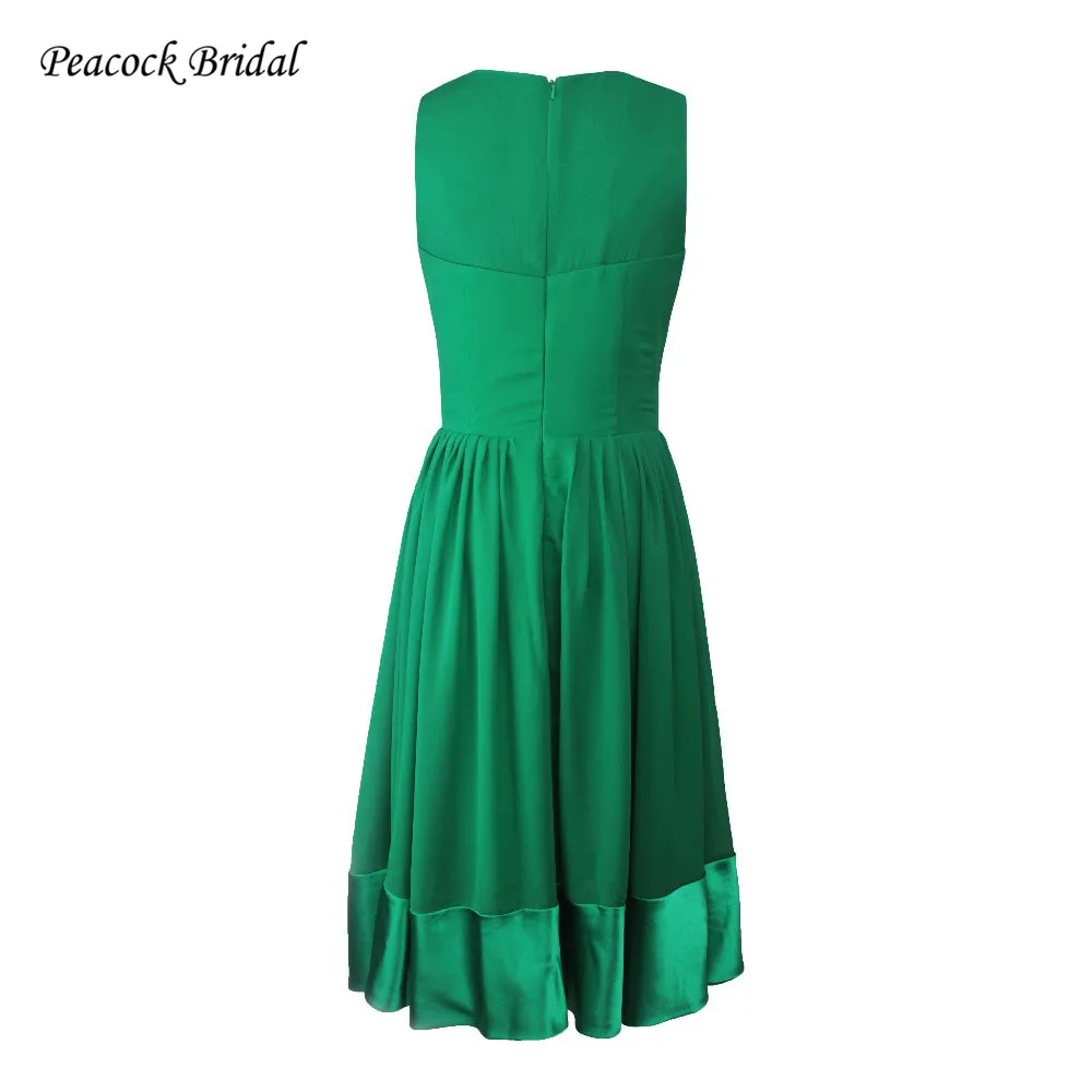 short chiffon dresses