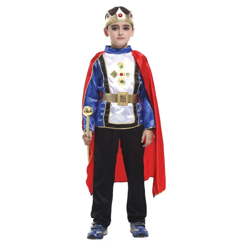 Children's Day Boys Kids Prince Costume Children Rhinestone Crown halloween coslpay Clothing
