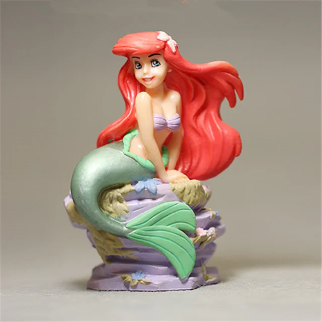1pcs 8.5cm The Little Mermaid Princess Ariel PVC Action Figure Toys