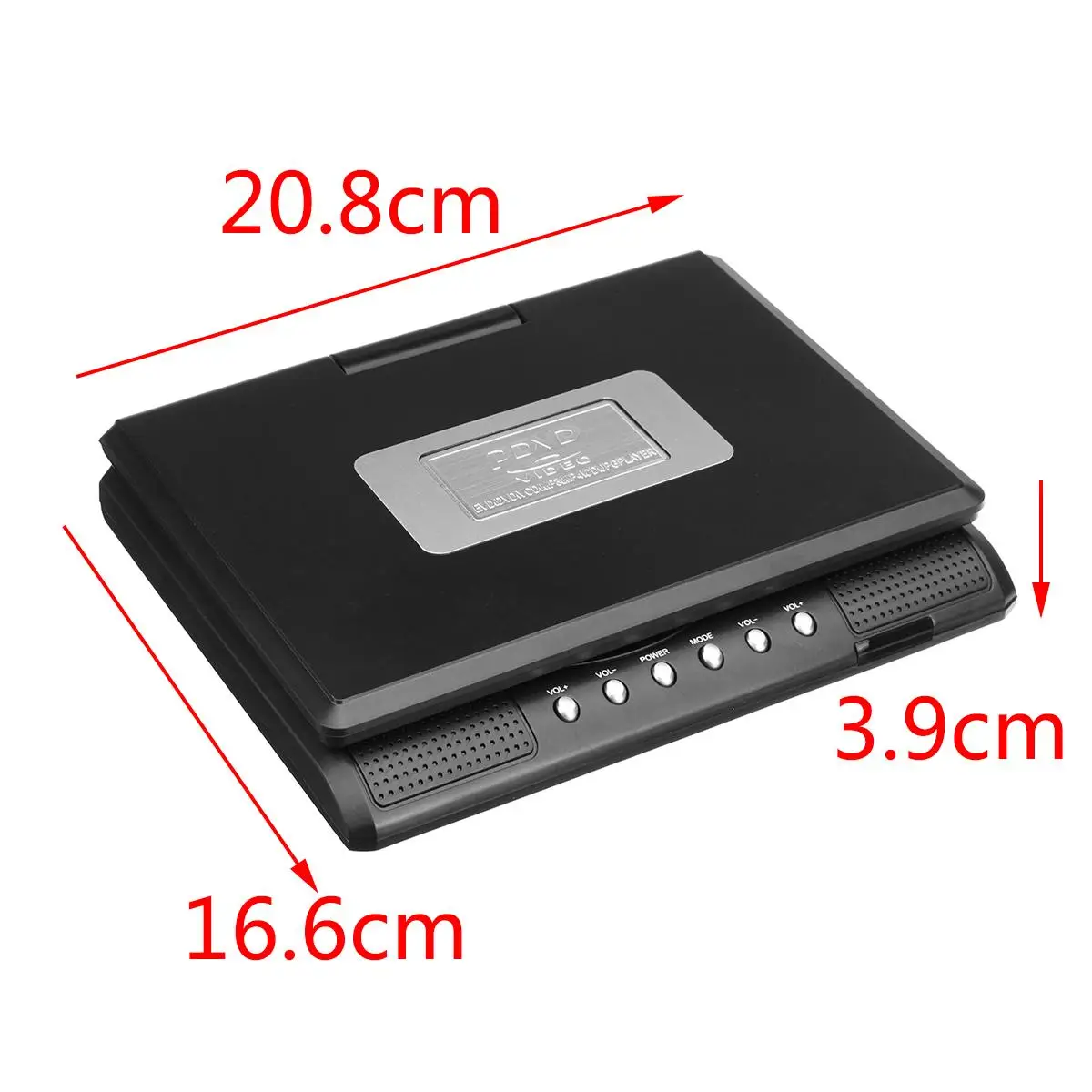  7.8 Inch Portable HD TV Home Car DVD Player VCD CD MP3 DVD Player USB SD Cards RCA TV Portatil Cabl