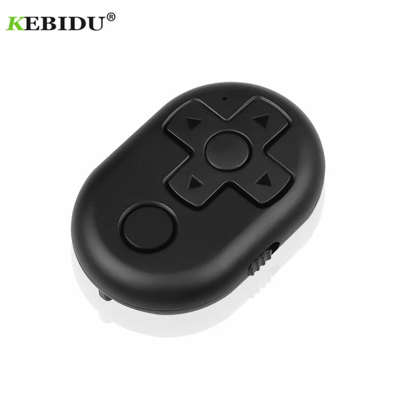 KEBIDU 1 шт. Bluetooth пульт дистанционного управления Кнопка беспроводного управления Лер Автоспуск камера палка спуска затвора телефон монопод Селфи