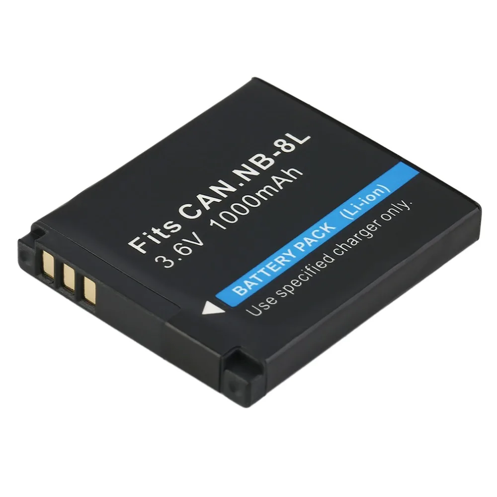

AIMIHUO For NB-8L Battery 1000mah For Canon A3000 A3100 Camera Camcorders Replacement Battery Accessories