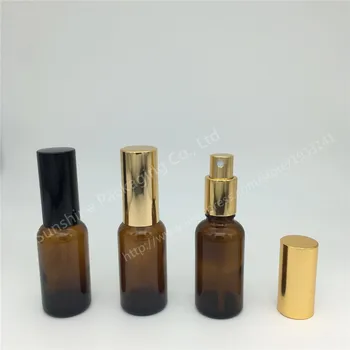 

Hot sale 10X30ML Amber Glass Bottle, Essential Oil Bottle With Sprayer, High Quality Mist Spray Bottles