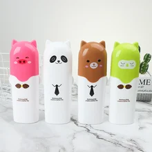 Прекрасная пластиковая бутылка для воды держатель для зубной пасты и для зубной щетки чашка для хранения путешествия необходимый Органайзер зубная щетка полотенце мыть полоскание