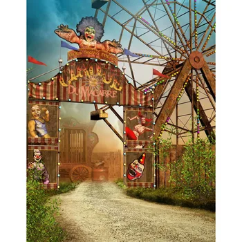 

LIFE MAGIC BOX Photo Backdrops Circus Thin Vinyl Backgrounds For Photography Studio S-2325