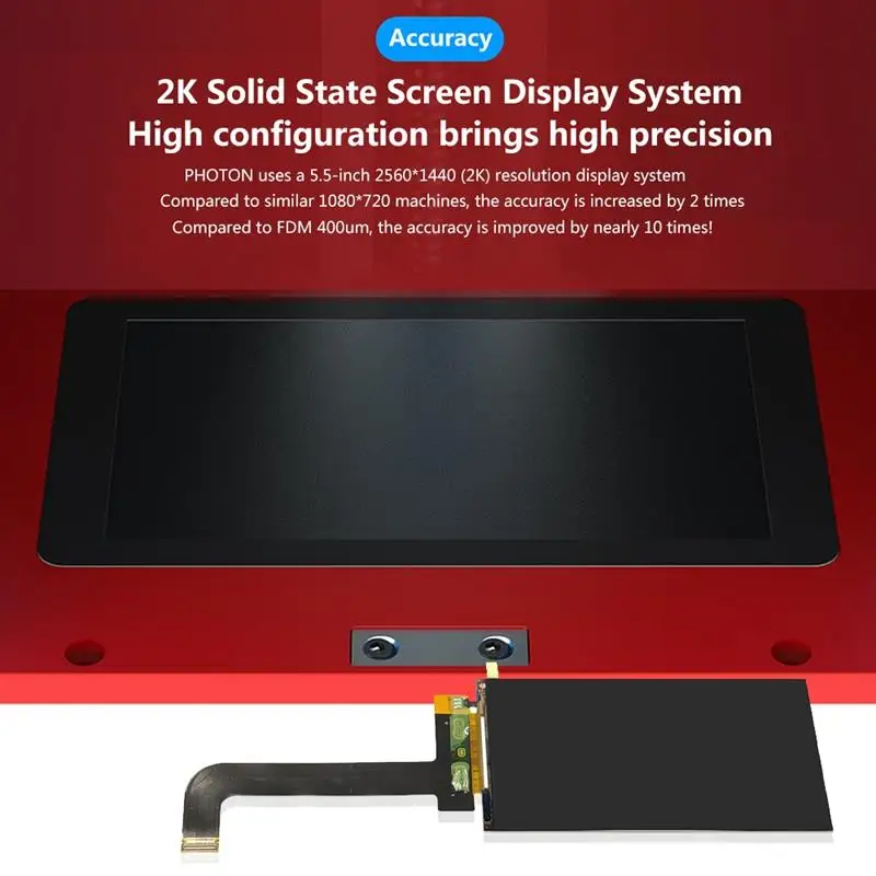 

BLEL Hot 5.5" 2560x1440 Light Curing Display for ANYCUBIC 3d printer VR projector