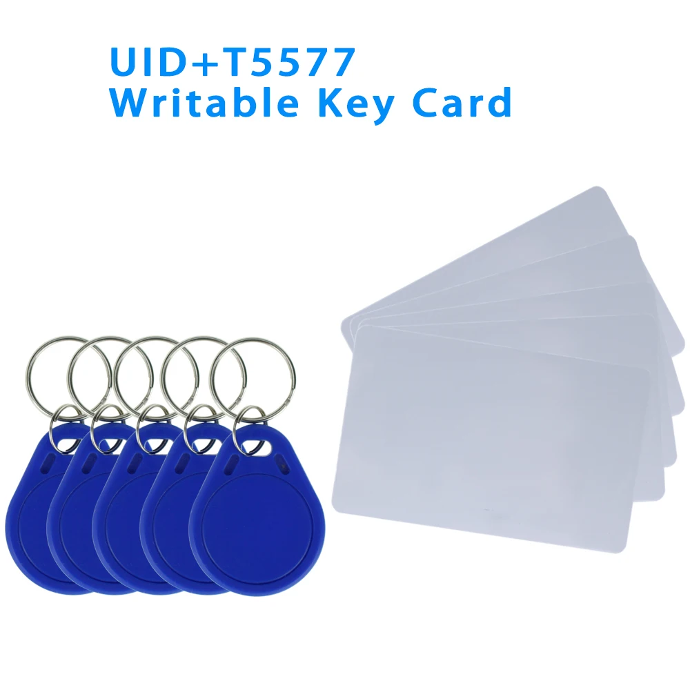 Сменный ключ брелок NFC для чтения и записи T5577/EM4305 перезаписываемый rfid доступа 125