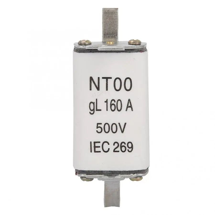 Электрическое оборудование предохранительная защита NT00/RT16-00 500 V/160A лезвие керамический предохранитель адаптер предохранителя