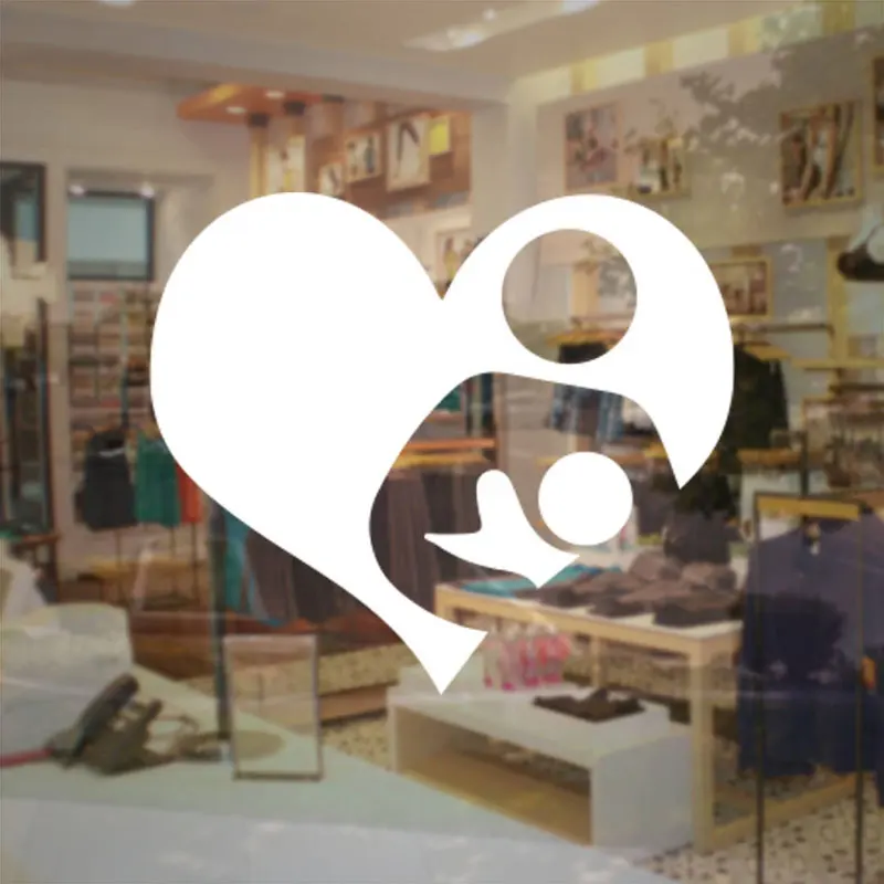 Breastfeeding Friendly Decal Store Business Vinyl Sticker Sign For