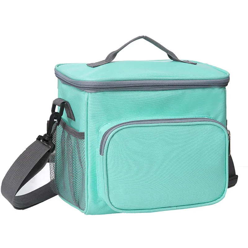 Portable Picnic Cool Bag Refrigerated Insulated Bag Lunch for Camping Shopping Gym Travel Student Lunch Box Women and Men