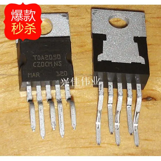 

10PCS New original authentic TDA2050 TDA2050V TO220-5 Audio Power Amplifier