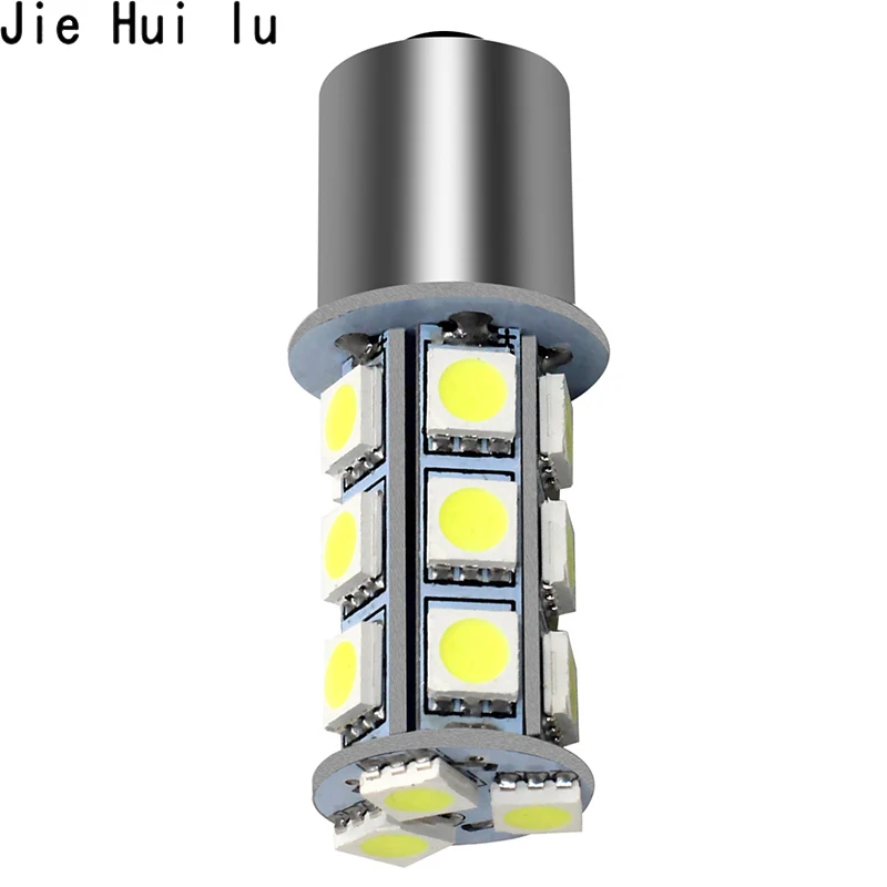 1 шт. Белый 1157 1156 P21W BA15S Bay15d 18 светодиодный 5050 SMD задний стоп-сигнал Бортовой светильник лампочка 12V