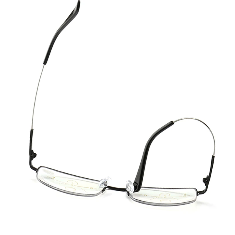 Progresiva multi-Coordinación gafas de lectura de transición mujer hombre de metal Marco de lejos y de cerca de doble propósito gafas Progresiva multi-Coordinación gafas de lectura de transición mujer hombre de metal Marco de lejos y de cerca de doble propósito gafas