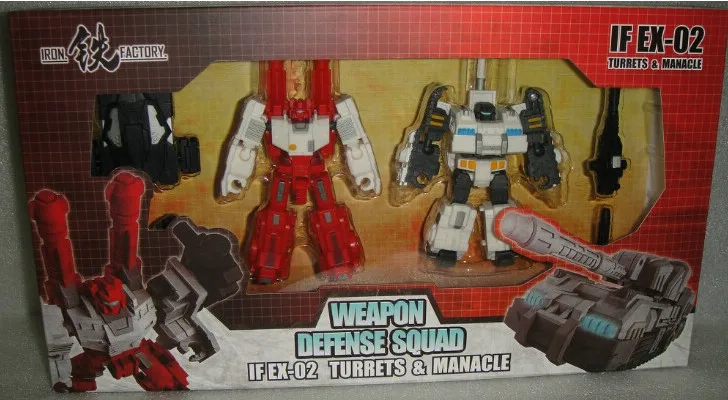 

Iron Factory - IF-EX02 Slammer & Scamp Set,In stock!
