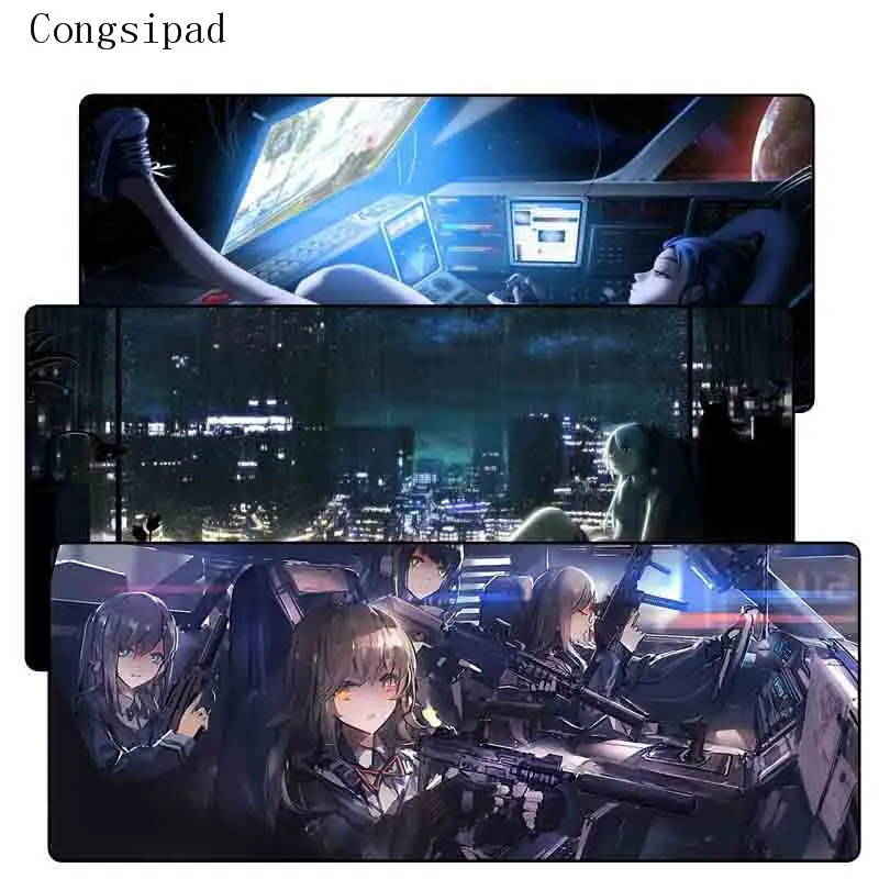 Congsipad Hatsune Miku Anime Girl In Car большой белый коврик для мыши компьютерная клавиатура
