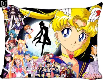 

Custom Sailor Moon Rectangle Pillowcase zipper Classic Pillow Case Customized Pillow Case Covers (Two Sides)
