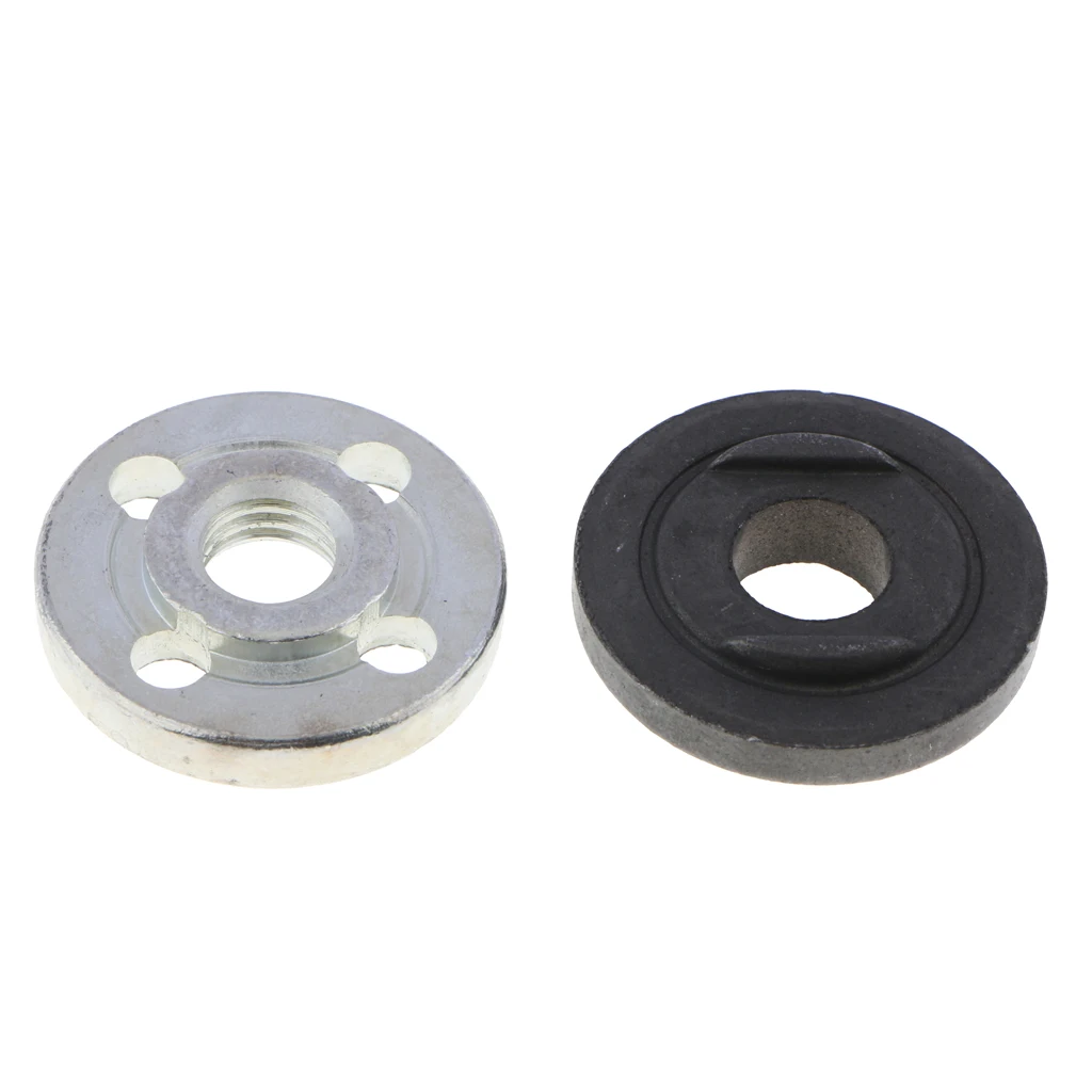 30mm Dia. Round Clamp Inner Outer Flange Nuts Electrical Angle Grinder Fitting