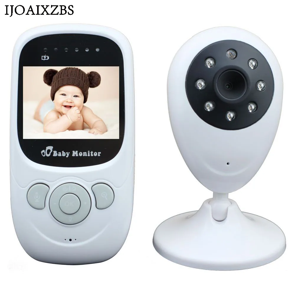 

Wireless 2.4" LCD Color Baby Monitor Video Nanny Mini Security Camera Two Way Talk Night Vision Temperature Monitoring