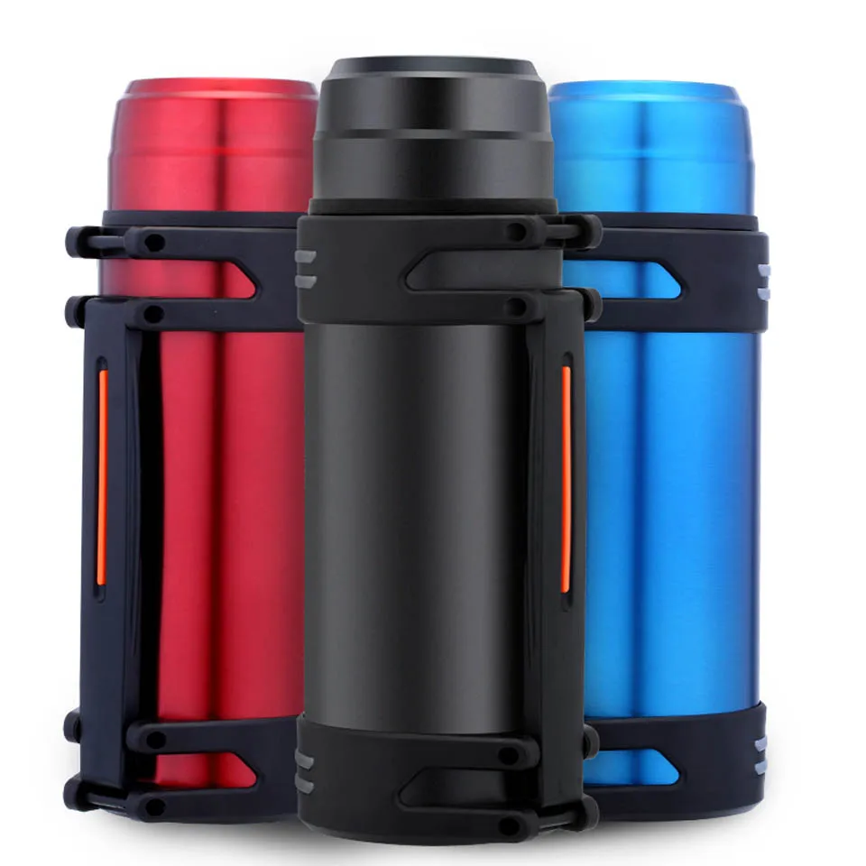 2000ML Stainless Steel Thermos Kettle Insulation Bottle Vacuum Flask with Mug Large Capacity Water Pot Travel drink Kettle ST190 2000ML Stainless Steel Thermos Kettle Insulation Bottle Vacuum Flask with Mug Large Capacity Water Pot Travel drink Kettle ST190