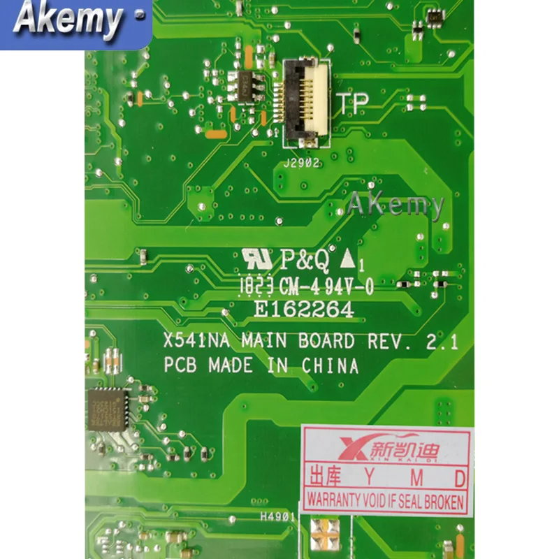  X541NA motherboard For ASUS X541NA laptop motherboard X541NA mainboard X541N motherboard test 100% 