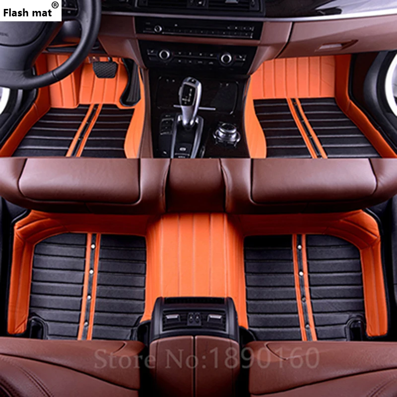 Flash mat автомобильные коврики в салон для Фольксваген touareg passat polo Гольф tiguan touran Бора