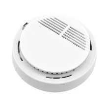 Беспроводная Дымовая пожарная сигнализация 433 МГц стабильная фотоэлектрическая для дома, офиса GSM SMS сигнализация