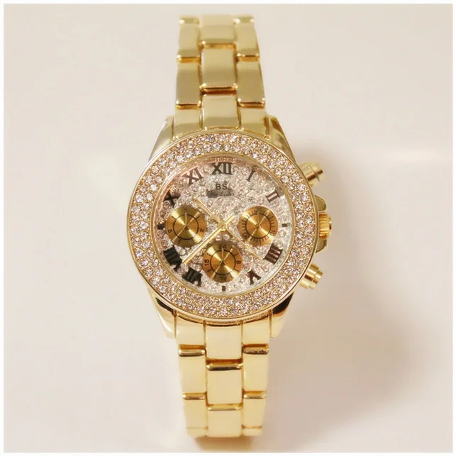 

2017 Women Quartz Watches Luxury Diamond Famous Elegant Dress Watches Ladies Wristwatches montre femme Saat clock ZDJ041
