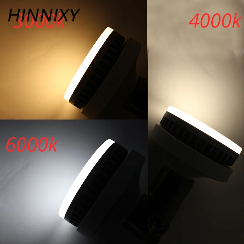 Hinnixy Светодиодная лампа GX53 8W 110V 240V алюминиевая охлаждающая матовая крышка для ПК