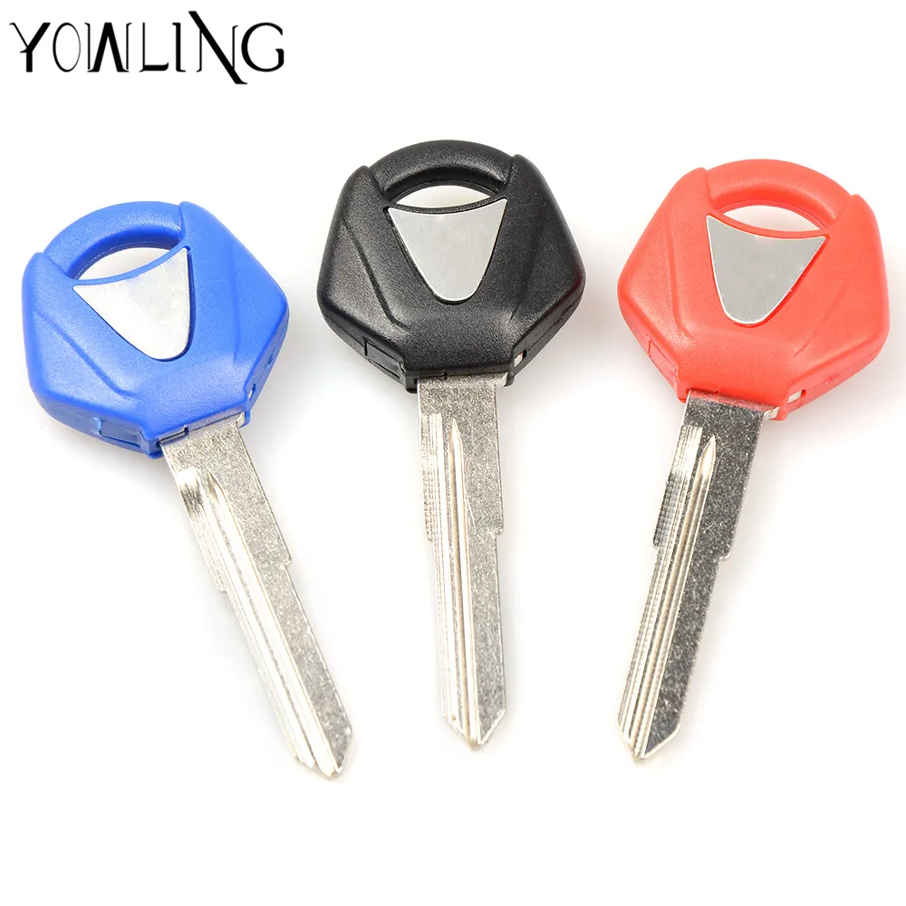 3 colors Embryo key Unlocked Uncut Blade keys for YAMAHA R3 R 3 R25 R25 Motorcycles keys embryo
