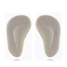 Пара Т-образных анатомически правильных плюсневых арок колодки для подъема и поддержки формы подушки половинные стельки силиконовый гель