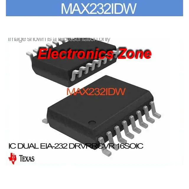 Max232idw IC двойной EIA 232 DRVR / прмн 16 SOIC MAX232IDW dip max232 MAX232I MAX232ID 232I|max232 ic|max232max232 chip |