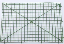 60x40cm Kunststoff Rahmen Für Blumen Wand Floral Matte Bögen DIY Hochzeit Dekoration Hintergrund Kunststoff Gebogen sub- rack Grid Blume Reihe(China)