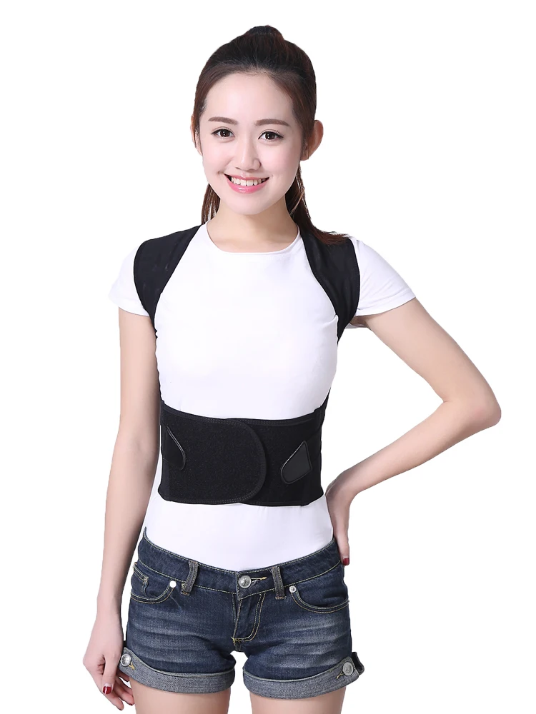 

Back Shoulder Support Brace Straightener Posture Corrector Vest Back Support Belt Correction For Back Scoliosis XS-XXXL