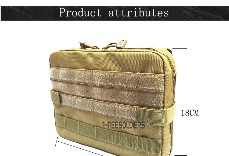 Открытый военный охотничий MOLLE Admin Pouch тактический чехол мульти Медицинский Набор сумка утилита Чехол Для Кемпинга прогулки верховой езды