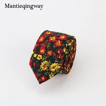 Новых Прибытия Хлопок 6 см Узкие Галстуки Свадебные Костюмы Галстуки для Мужчин Пейсли и Цветочные Бизнес Шеи Галстук Gravatas Corbatas галстуки для мужчин