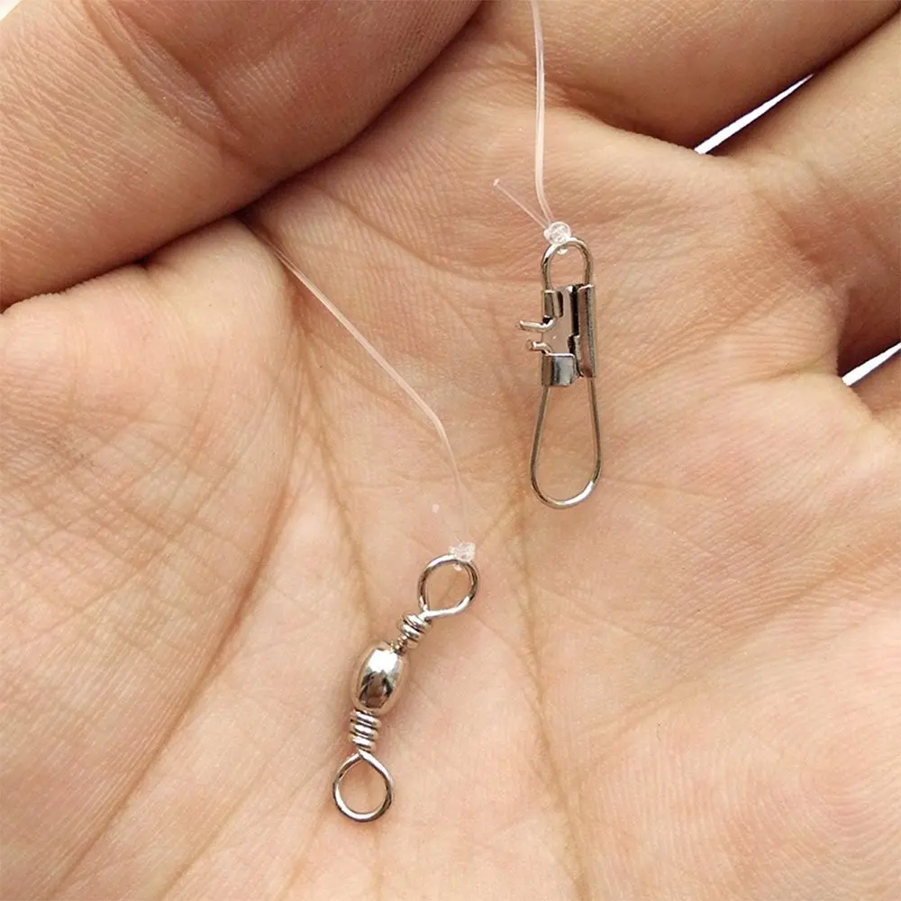 120pcs Sabiki Fishing Wobbler Bait Rigs & Luminous Bean Fishing Hooks Ocean Fly Saltwater Glow-in-Dark Sabiki Rigs