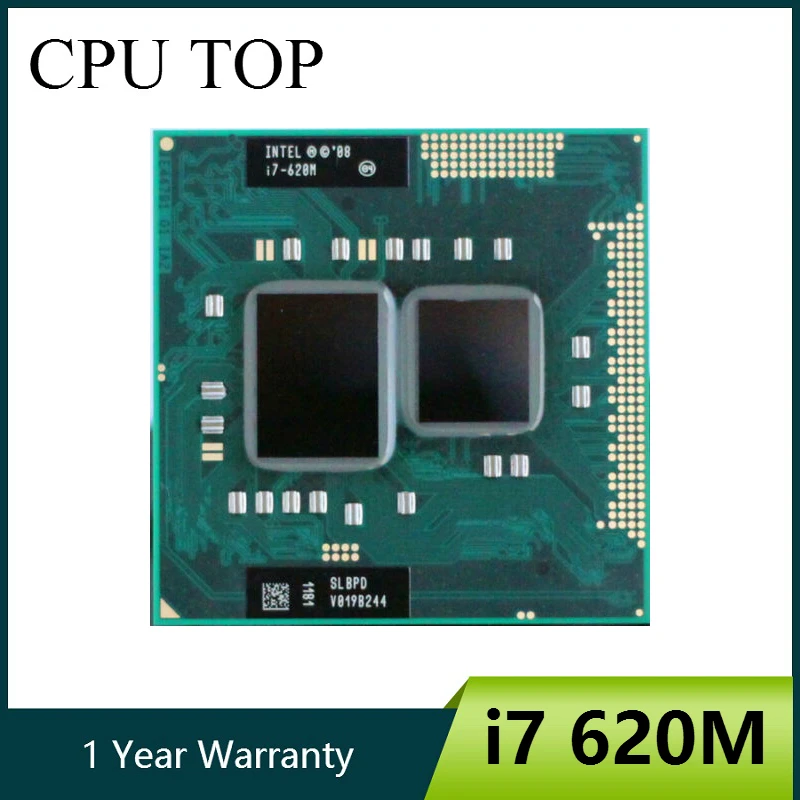 Процессор Intel Core i7 620M 2,66 GHz 4M Socket G1 для ноутбука cpu i7-620M