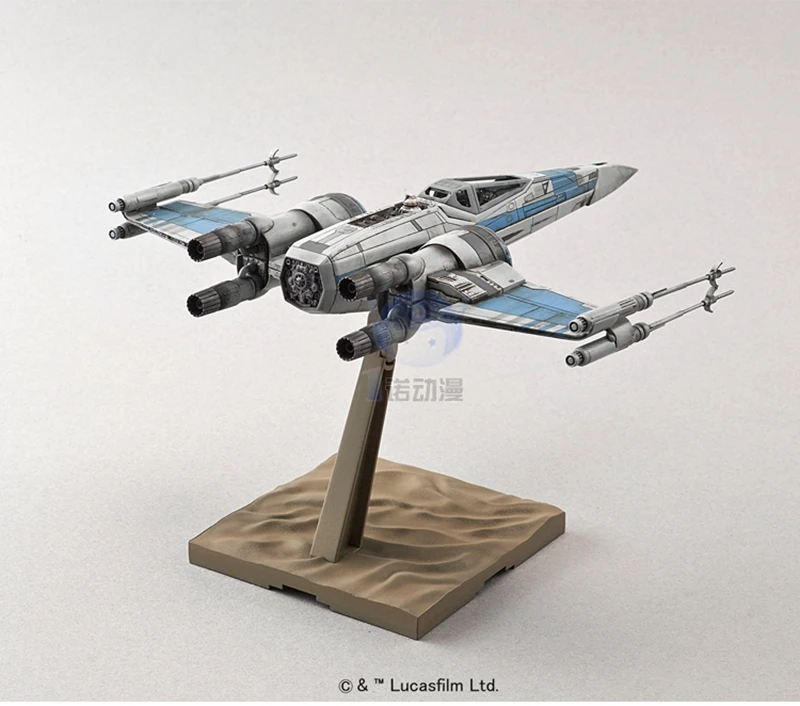 Оригинальная Bandai 02289 Звездные войны модель 1/72 X-Wing X-wing fighter Rebel style ПВХ фигурка модель куклы игрушки Фигурки