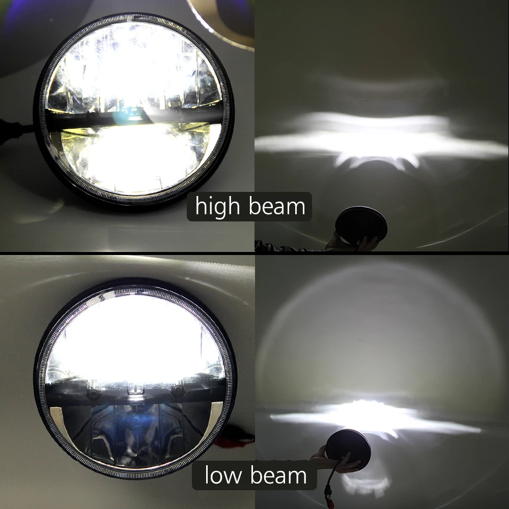 CO светильник Led Auto 40W Внедорожные Автомобили 20W H4 7 ''автомобильные аксессуары