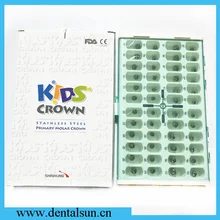 Первичная молярная коронка из нержавеющей стали для детей/зубная коронка из нержавеющей стали SHINHUNG