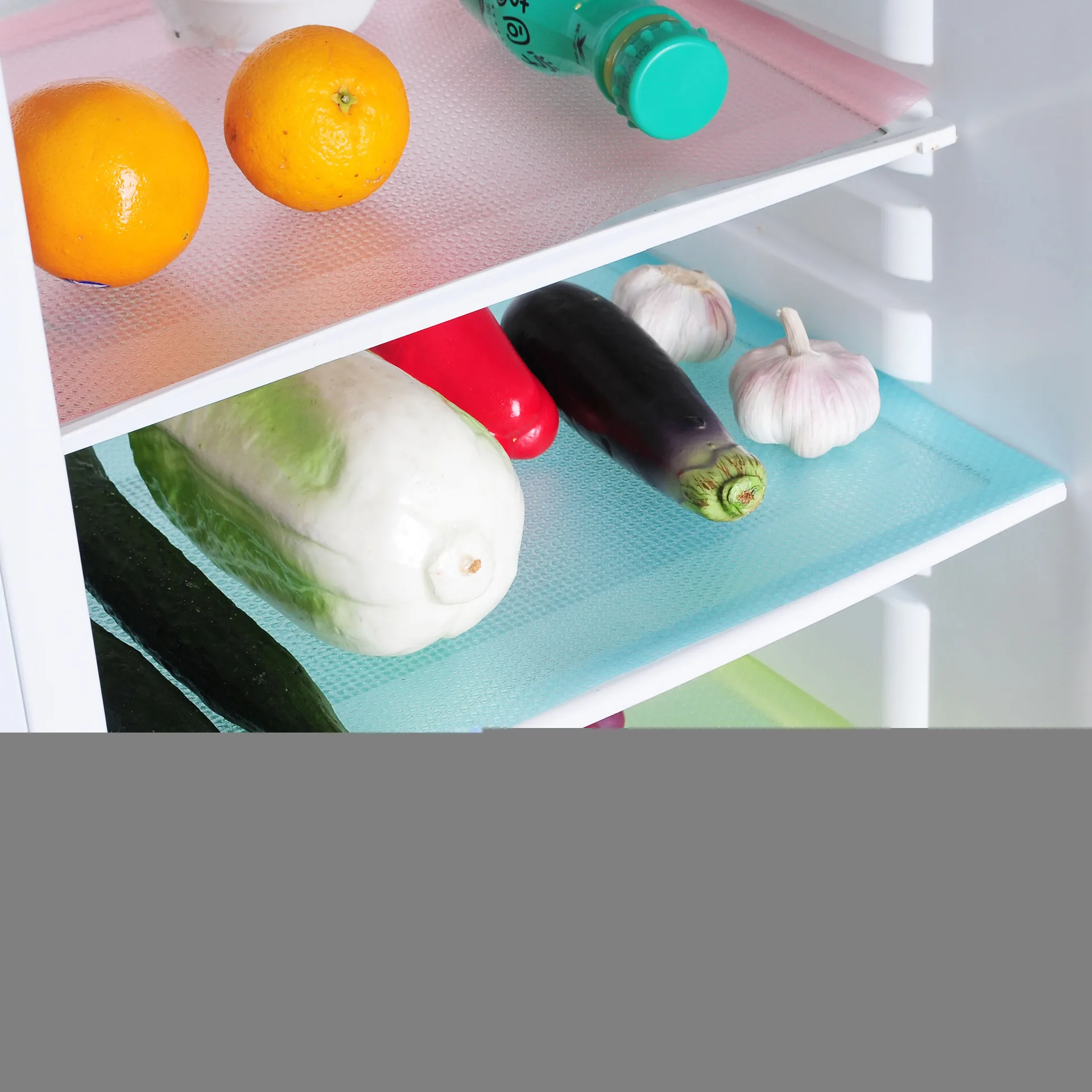 

4 PCs/set Refrigerator Pad Antibacterial Antifouling Mildew Moisture Tailorable Mats Fridge Waterproof