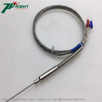 

The probe 1*90,wire length 1000mm k type thermocouple