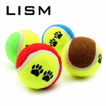 

2019 New Dog Toy Tennis Ball Run Fetch Throw Play Toy for Small Medium Large Dogs Chewing Toy For Pet Dog Cat Supplies