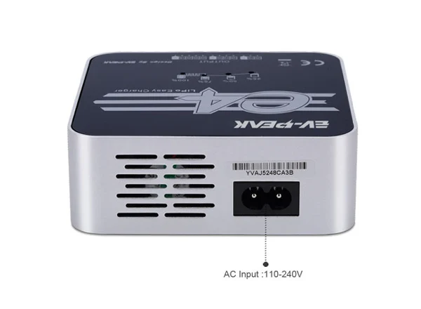 v de Entrada Ev-peak 4a 2-4 s Carregador Lipo e4 110-240 50 w 4 Brinquedos e hobbies
