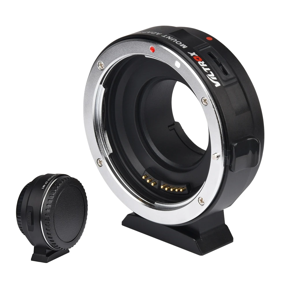 Viltrox EF-M1 переходное кольцо Крепление объектива AF Автофокус для Canon EF/EF-S объектив к Micro M4/3 камера как для Panasonic Olympus