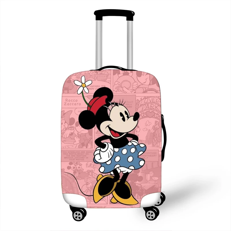 Luggage Protective Cover Case For Elastic 18-32 Inch Suitcase Protective Cover Cases Covers Xl Travel Accessories Mickey Minnie - Цвет: L